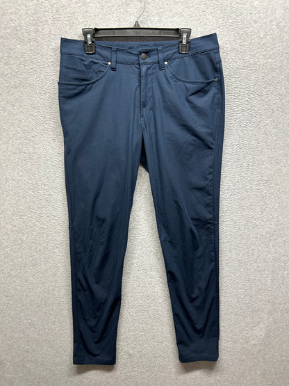 Lululemon ABC Pant Slim Warpstreme Mens Size 32x31.5 True Navy