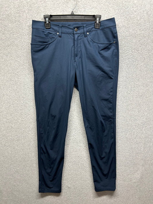 Lululemon ABC Pant Slim Warpstreme Mens Size 32x31.5 True Navy