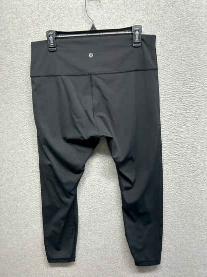 Lululemon Wunder Under High-Rise Tight 28" Size 14 Black