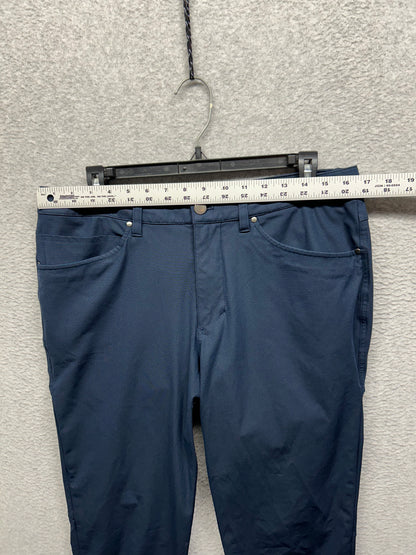 Lululemon ABC Pant Slim Warpstreme Mens Size 33x30.5 Iron Blue