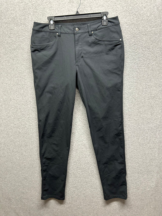 Lululemon ABC Slim Fit Pant Warpstreme Mens Size 33x31.5 Graphite Gray