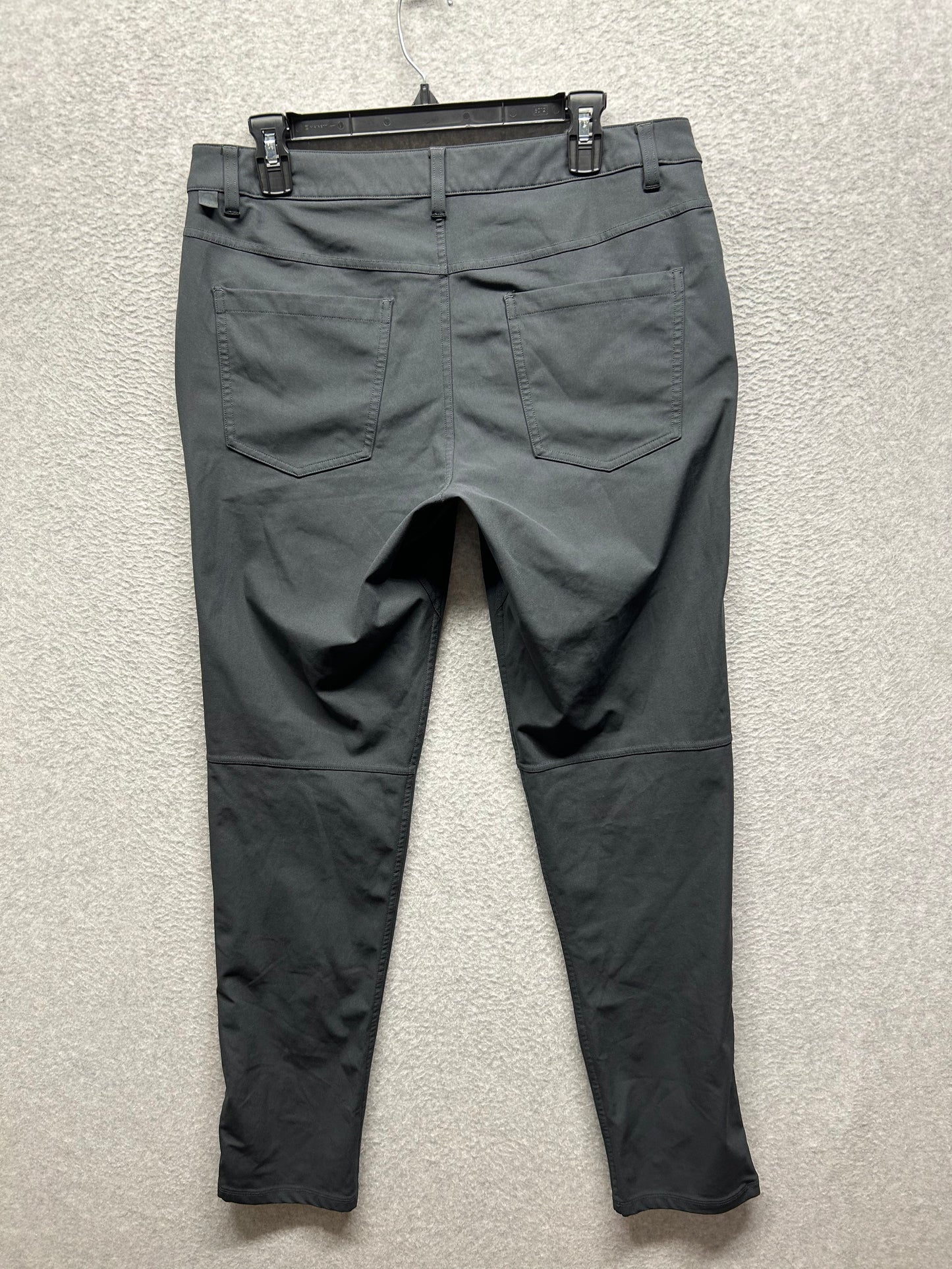 Lululemon ABC Slim Fit Pant Warpstreme Mens Size 33x31.5 Graphite Gray