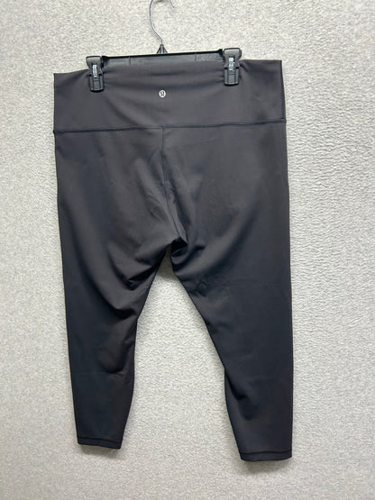 Lululemon Wunder Train High-Rise Tight 25" Size 18 Black