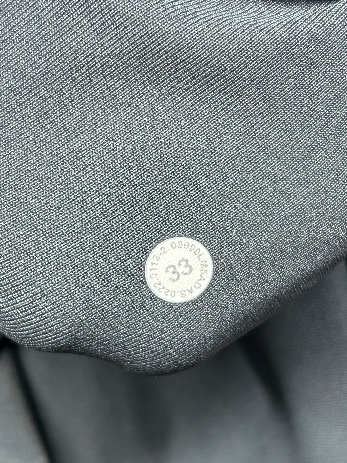 Lululemon ABC Slim Fit Pant Warpstreme Mens Size 33x31.5 Graphite Gray