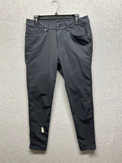 FLAWED Lululemon ABC Pant Slim Fit Warpstreme Mens Size 31x30.5 Asphalt Gray
