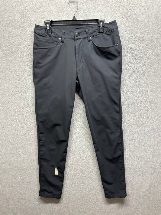 FLAWED Lululemon ABC Pant Slim Fit Warpstreme Mens Size 31x30.5 Asphalt Gray