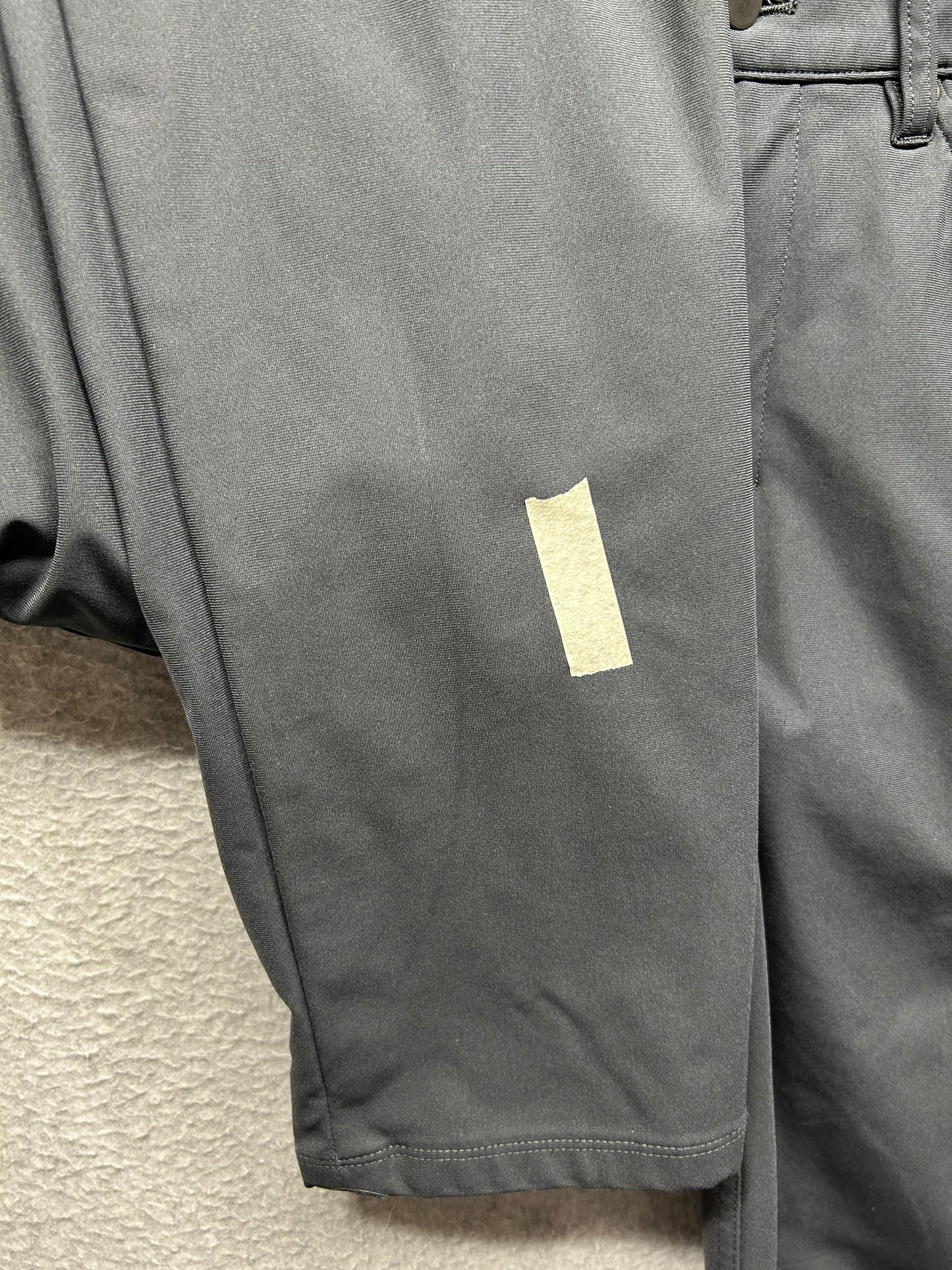 FLAWED Lululemon ABC Pant Slim Fit Warpstreme Mens Size 31x30.5 Asphalt Gray