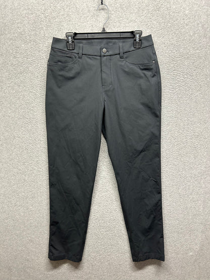 Lululemon ABC Classic Fit Pant Warpstreme Mens Size 30x29.5 Obsidian (Sqaure Dot)