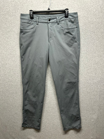 Lululemon ABC Pant Classic Fit Mens Size 34x31.5 Fog Horn