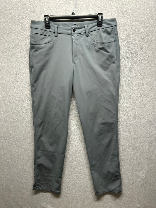 Lululemon ABC Pant Classic Fit Mens Size 34x31.5 Fog Horn