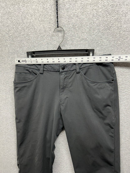 Lululemon ABC Pant Classic Mens Size 34x29 Gray