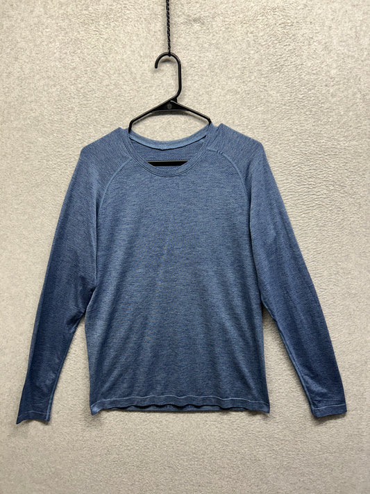 Lululemon Metal Vent Tech Long Sleeve Size Small Blue