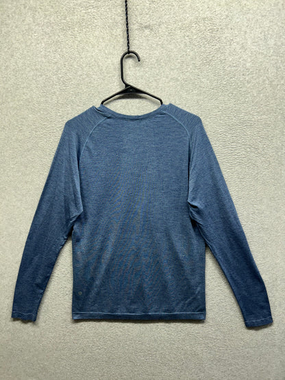 Lululemon Metal Vent Tech Long Sleeve Size Small Blue