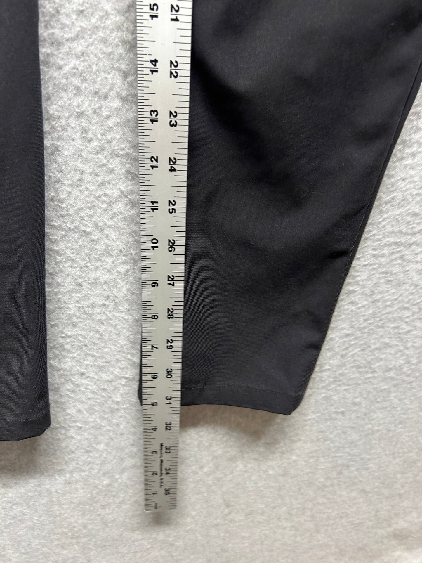 Lululemon ABC Slim Pant Warpstreme Mens Size 32x31 Black