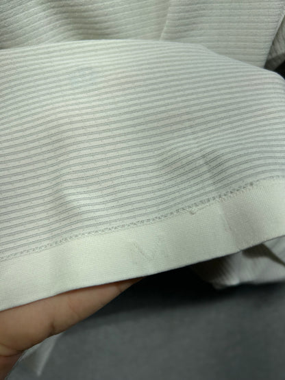 Lululemon Metal Vent Tech Short Sleeve Size Medium Bone | White