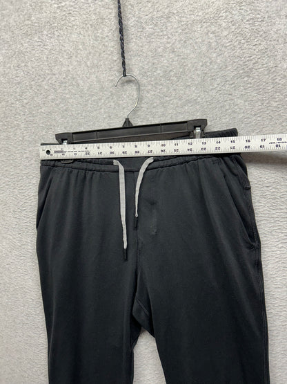 Lululemon Soft Jersey Tapered 28" Pant Regular Mens Size Medium Black (Square Dot)