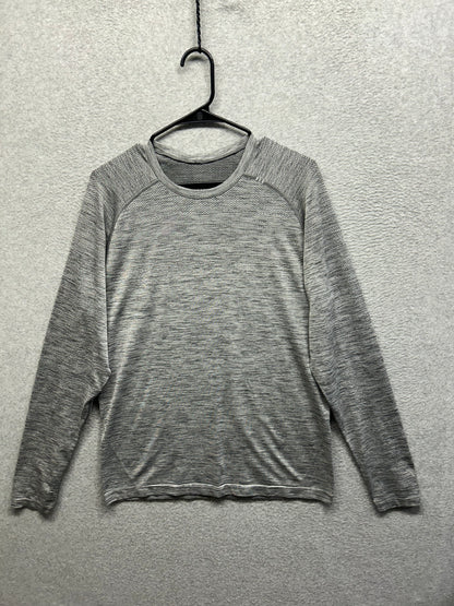 Lululemon Metal Vent Tech Long Sleeve Size Medium Slate Gray