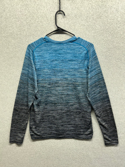 Lululemon Metal Vent Tech Long Sleeve Size Medium Blue | Black