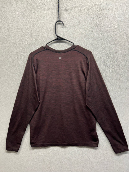 Lululemon Metal Vent Tech Long Sleeve Size Large Red