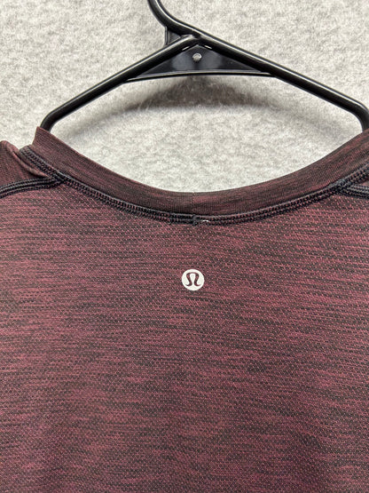 Lululemon Metal Vent Tech Long Sleeve Size Large Red