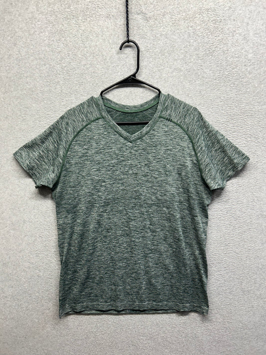 Lululemon Metal Vent Tech Short Sleeve Size Large Green