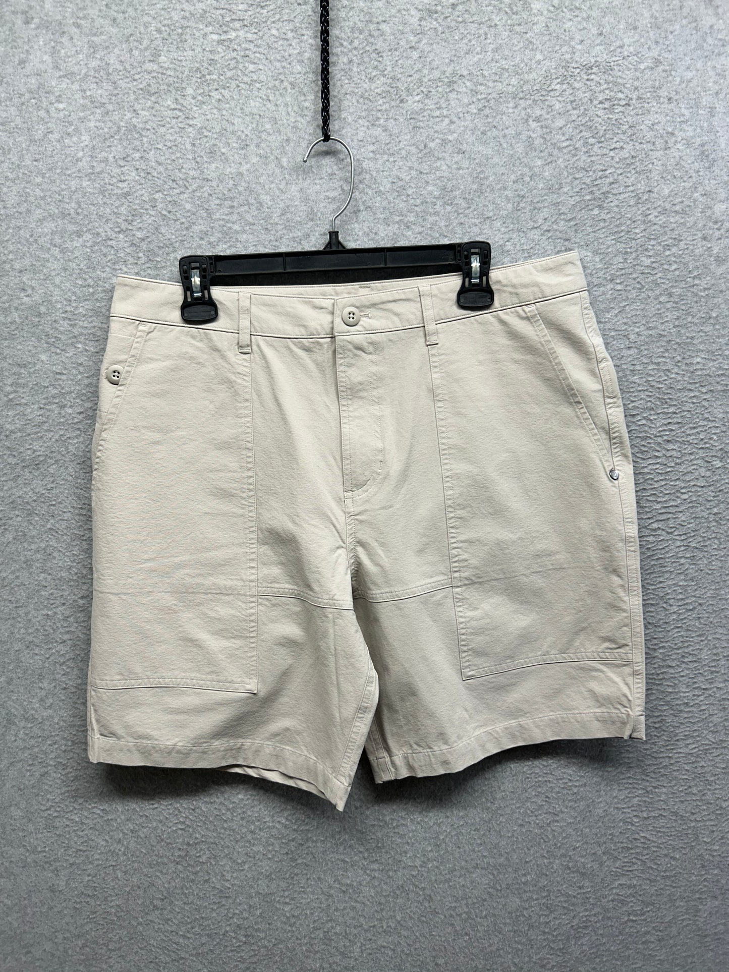 Vuori Barren 8" Short Mens Size 33 Oatmeal