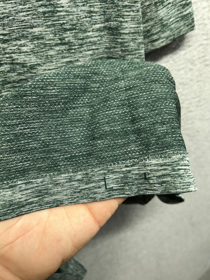 Lululemon Metal Vent Tech Short Sleeve Size Large Green
