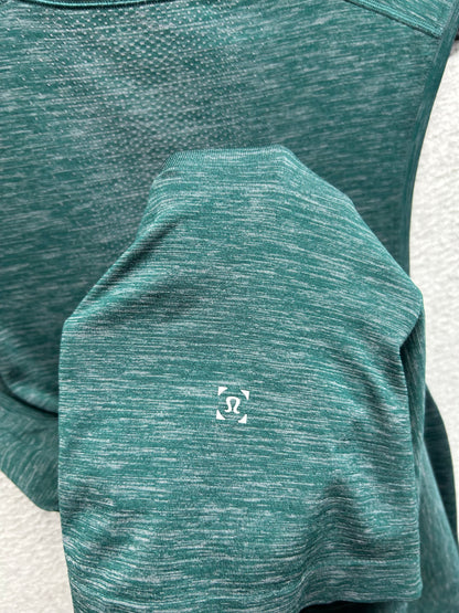 Lululemon Metal Vent Tech Tank Size Large Green