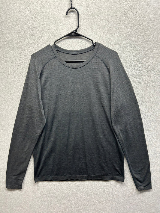 Lululemon Metal Vent Tech Long Sleeve Size Large Black
