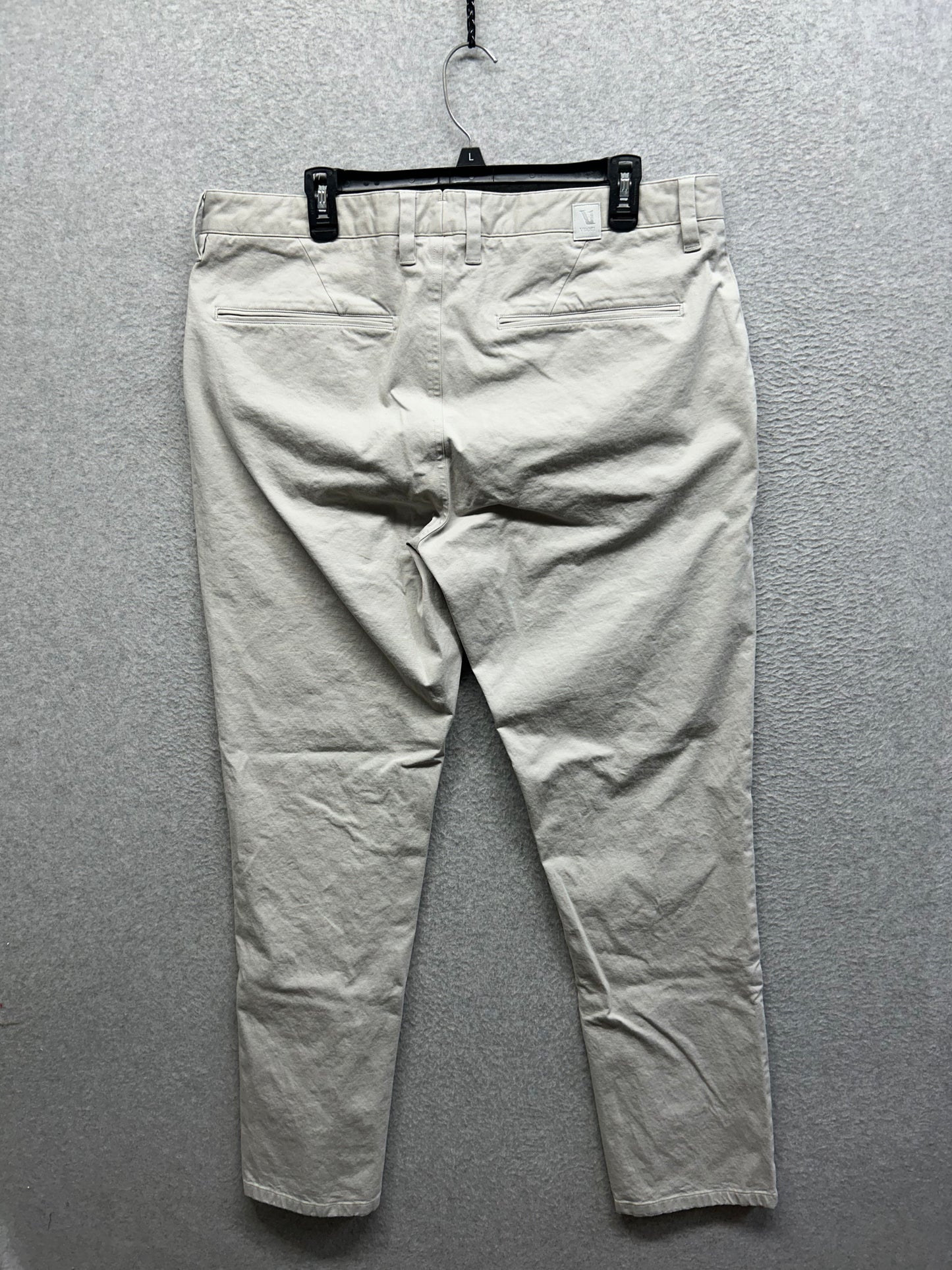 Vuori All Ways Chino Mens Size 36x31 Vapor