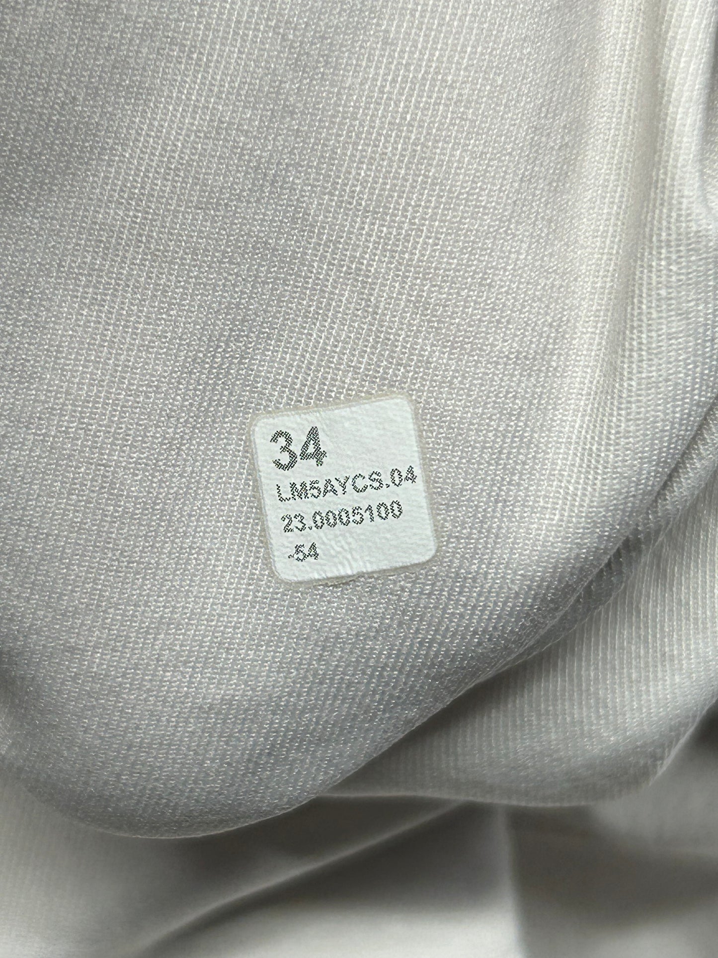 Lululemon ABC 5 Pocket Pant Warpstreme Mens Size 34x30.5 White (Square Dot)