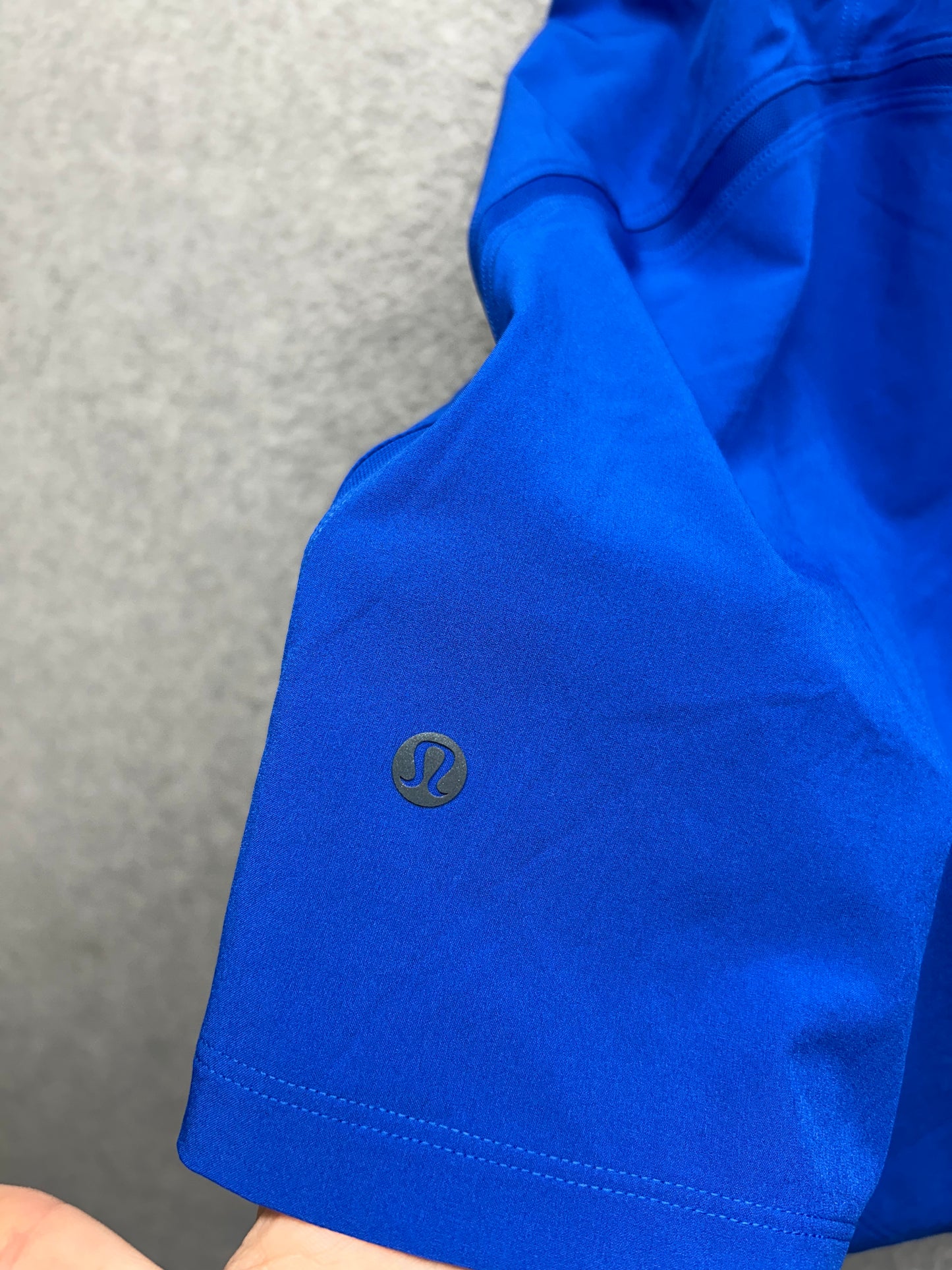 Lululemon Pace Breaker Linerless Short 5" Mens Size 2XL Galactic Cobalt