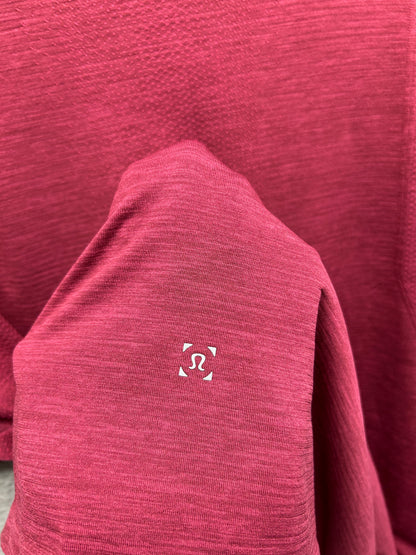 Lululemon Metal Vent Tech Short Sleeve Size Large Red | Pink