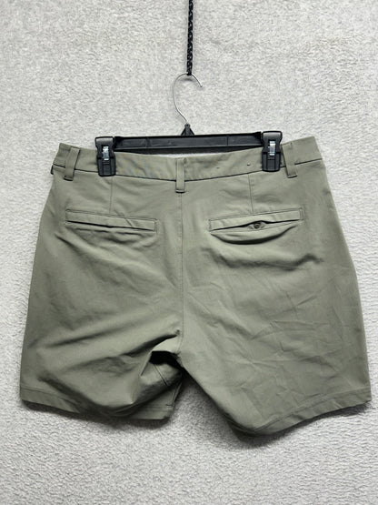 FLAWED Lululemon Commission Classic-Fit Short 7" Warpstreme Size 32 Grey Sage