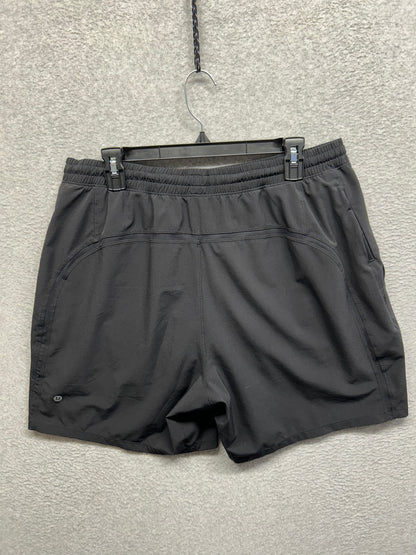 Lululemon Pace Breaker Lined Short 7" Size XL Black