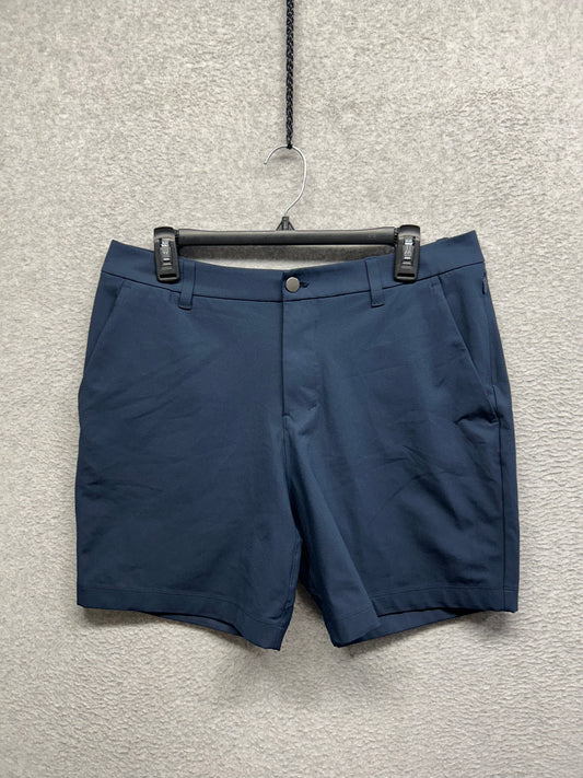 Lululemon ABC Classic-Fit Short 7" Warpstreme Size 32 True Navy (Square Dot)