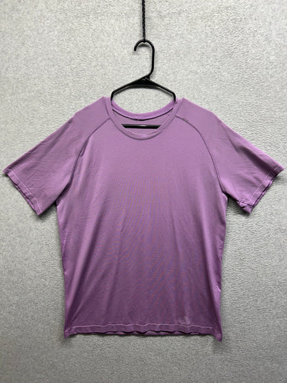 Lululemon Metal Vent Tech Short Sleeve Size XL Purple