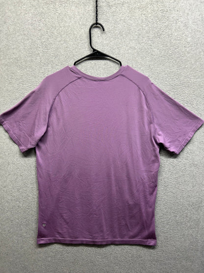 Lululemon Metal Vent Tech Short Sleeve Size XL Purple