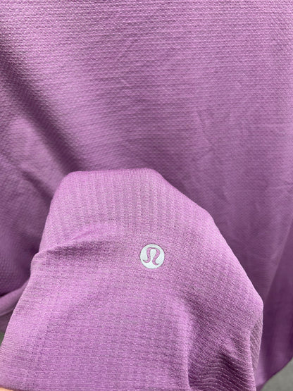 Lululemon Metal Vent Tech Short Sleeve Size XL Purple