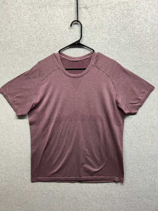 Lululemon Metal Vent Tech Short Sleeve Size XL Red | Purple