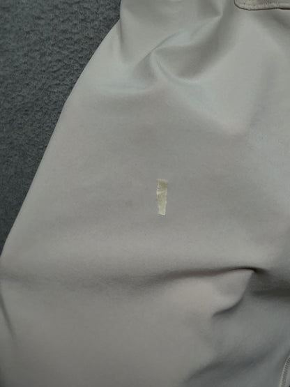 FLAWED Lululemon Surge Lined Short 6" Mens Size Small White Opal