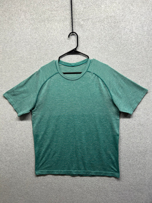 Lululemon Metal Vent Tech Short Sleeve Size XL Green