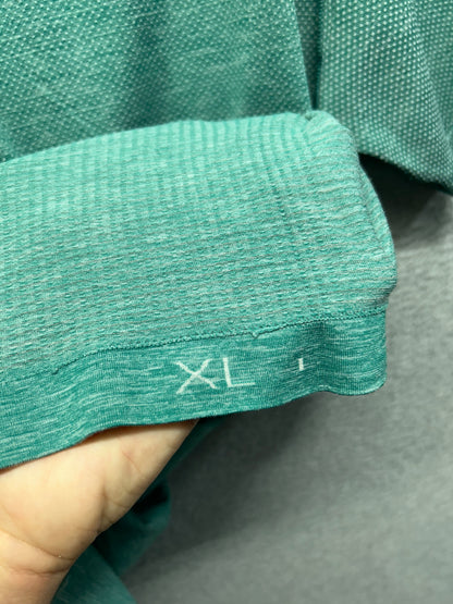 Lululemon Metal Vent Tech Short Sleeve Size XL Green