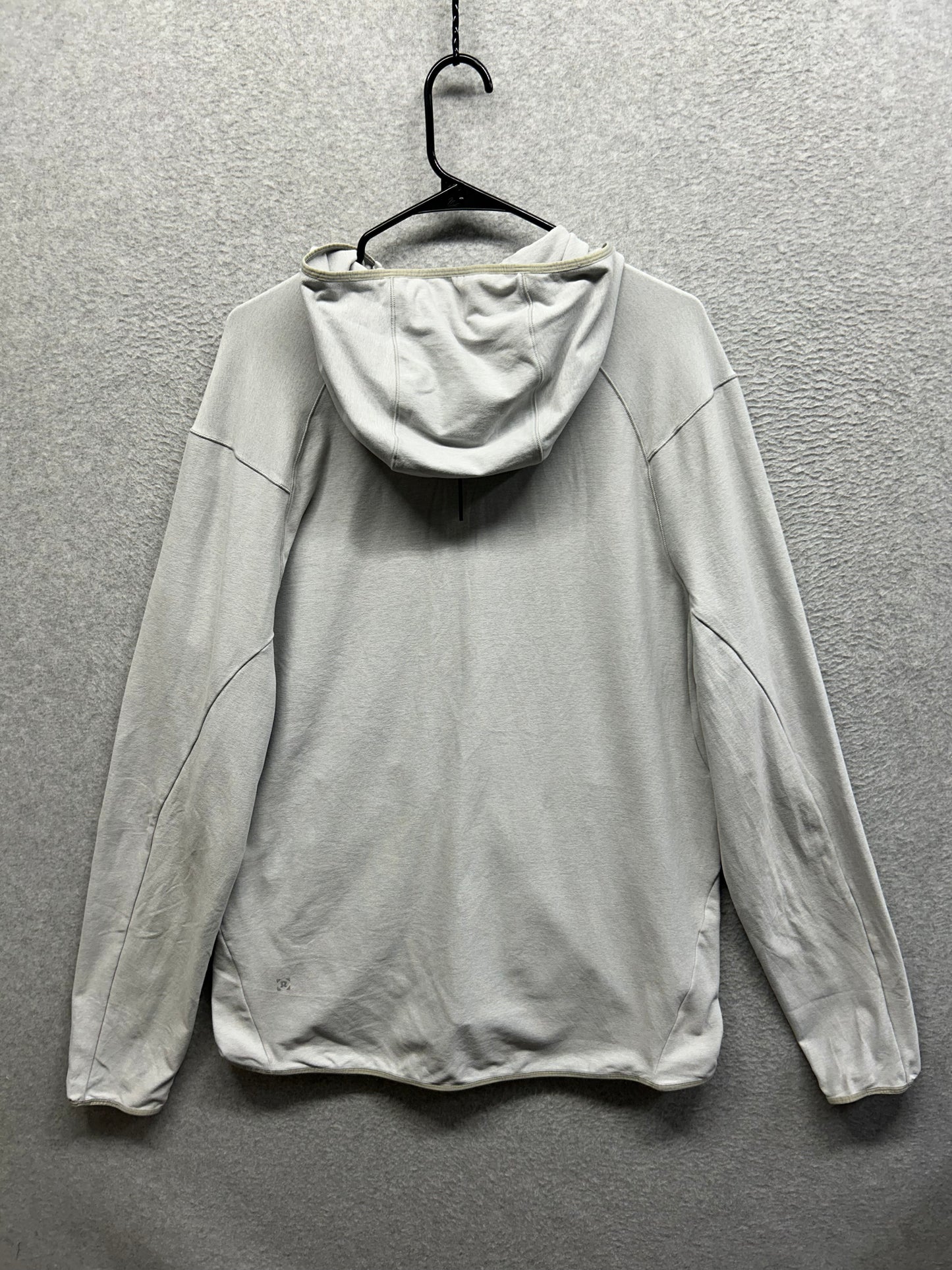 Lululemon Surge Warm Full Zip Size XL Heathered Sea Salt
