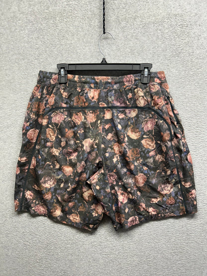 Lululemon Pace Breaker Short 9" Mens Size XL Frosted Rose Multi
