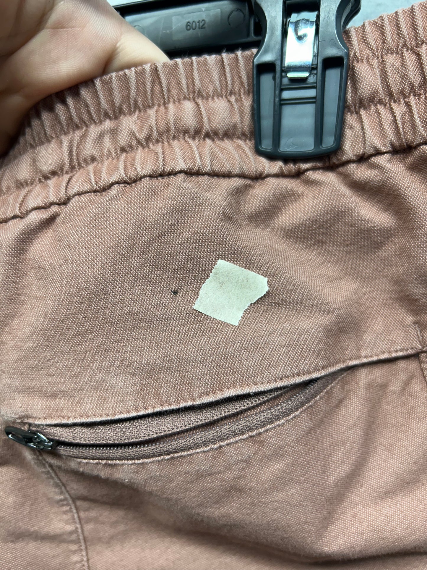 FLAWED Lululemon Bowline Short 5" Mens Size Medium Earth Dye Clay