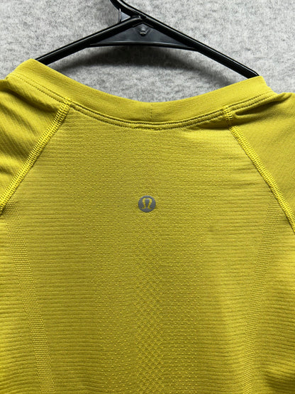 Lululemon Swiftly Tech Short-Sleeve Shirt 2.0 Race Length Size 6 Utility Yellow
