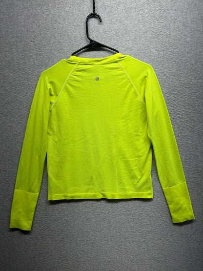 Lululemon Swiftly Tech Long Sleeve 2.0 Size 10 Highlight Yellow