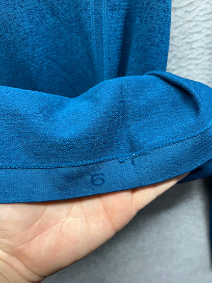 Lululemon Run: Swiftly Tech Long Sleeve Crew Size 6 Blue Teal