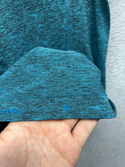 Lululemon Swiftly Tech Short Sleeve Crew Size 6 Heathered Peacock